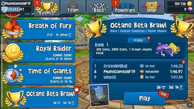 New Race Track Tournament | Beach Buggy Racing 2 смотреть онлайн