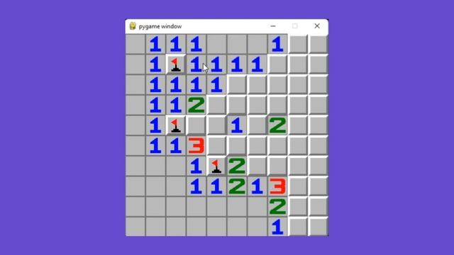 pygame minesweeper || python Minesweeper смотреть онлайн