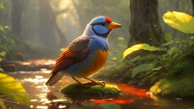 Forest Ambience, Birds Chirping Sounds, Forest Sounds, Original Sounds #birds #forest #nature #rela смотреть онлайн