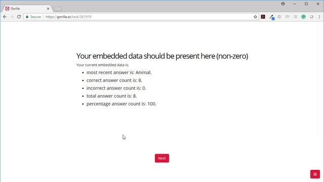 Gorilla.sc - Using Embedded Data & Manipulations in Gorilla Tasks смотреть онлайн