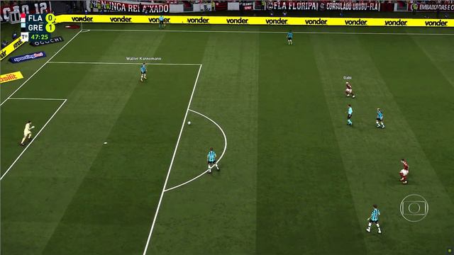 🔵 NOVO PES 2021 PATCH 2025 + GAMEPLAY FLAMENGO X GREMIO #pes2021