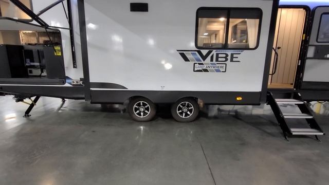 3 Slide Out Bunkhouse Camper 2022 Vibe 34BH Trailer By Forestriver RV @ Couchs RV Nation A RV Revie