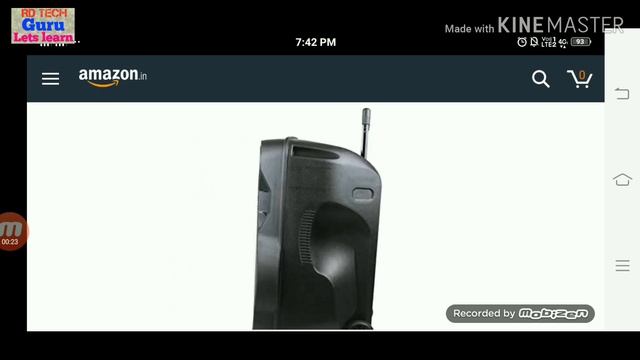 Artis bt 915 | Bluetooth trolley speaker | hindi review | RD TECH GURU смотреть онлайн