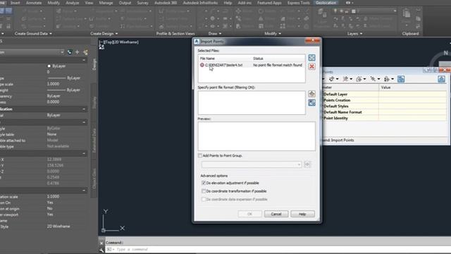 import txt para Civil 3d смотреть онлайн