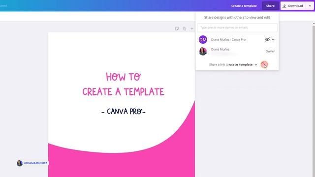 How to Create a Template? [Canva Pro] смотреть онлайн