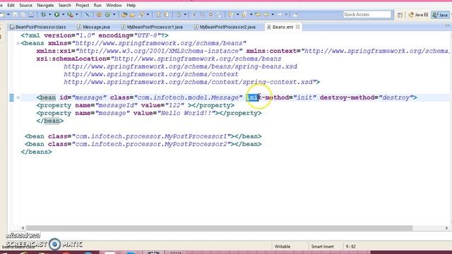 27.BeanPostProcessor callback methods смотреть онлайн