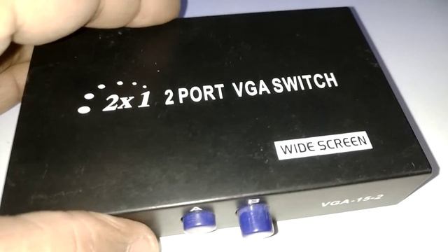 VGA Switch 2 input 1 output for computer & CCTV DVR смотреть онлайн