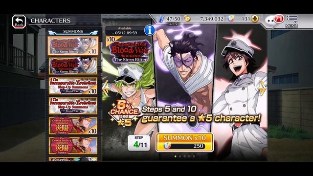 ОТКРЫТИЕ ВИТРИНЫ (TYBW Summons - The Stern Ritter) | Bleach Brave Souls #692 смотреть онлайн