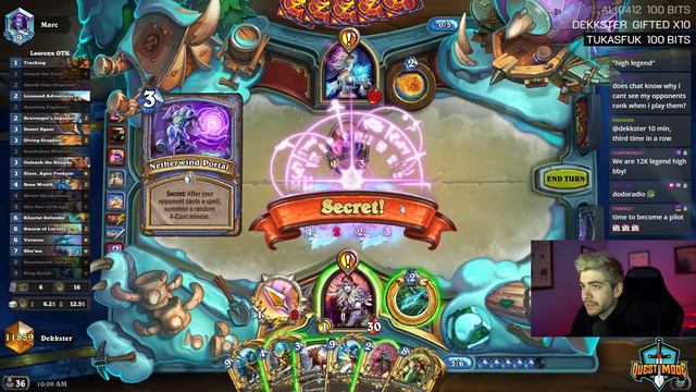 KRUSHING THE LADDER WITH OTK HUNTER - Ashes of Outland - Hearthstone смотреть онлайн