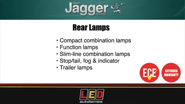 LED Autolamps Rear Lamps | Commercial Vehicle Fittings | Albert Jagger смотреть онлайн