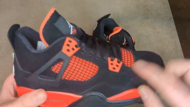 Air Jordan 4 Red Thunder GS UA Replica Review plus On Feet смотреть онлайн