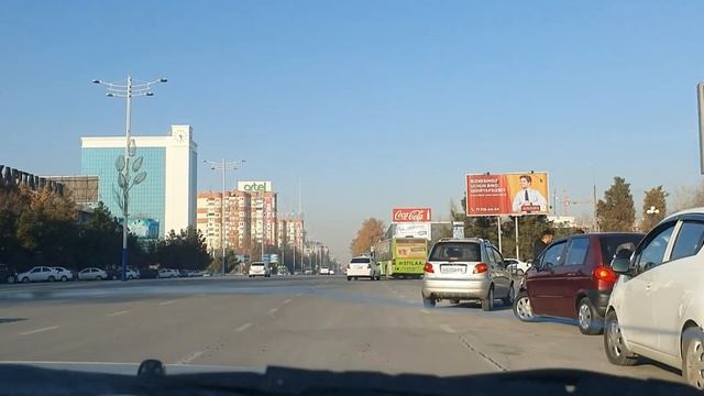 Ташкент Едем в сторону Алайского базара. Узбекистан Tashkent смотреть онлайн