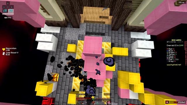 Rias 512x - MINECRAFT BEDWARS PVP TEXTURE PACK (Anime texture pack) | Java & Bedrock смотреть онлайн