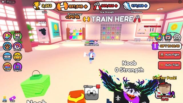 ПЕРЕТЯГУВАННЯ КАНАТУ В Tug Of War Simulator РОБЛОКС | Стеффанка roblox смотреть онлайн