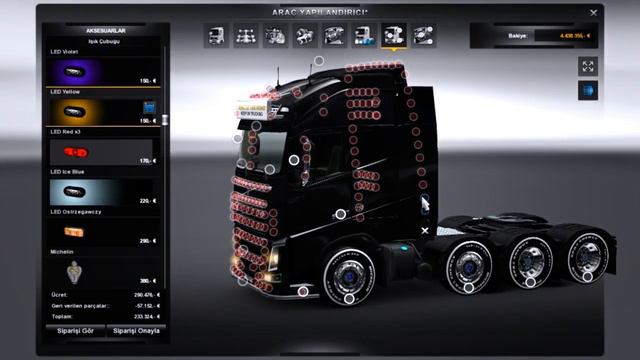 Euro Truck Simulator 2 | KacaK's Super Truck Shop Mod v1.0 | Super Tuning Mod | смотреть онлайн