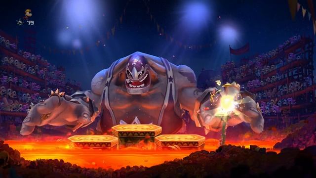 Rayman Legends Boss 3 - Giant Luchador смотреть онлайн