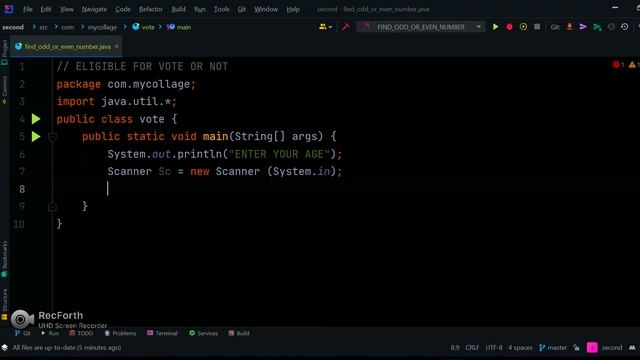eligiable or not for voteing in java program || code for voteing in java || #cod #java #software смотреть онлайн