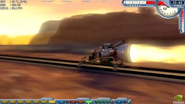 Test - Super Sonic Sled on MSI GTX 560 Ti Hawk смотреть онлайн