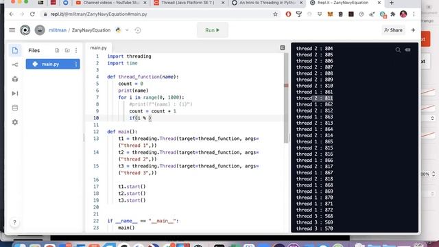 CSC200 11/19/20 Threads in Python смотреть онлайн