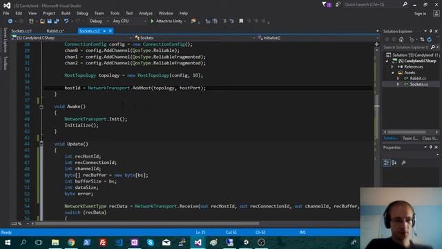 Unity Networking | 10 - Server Sockets смотреть онлайн