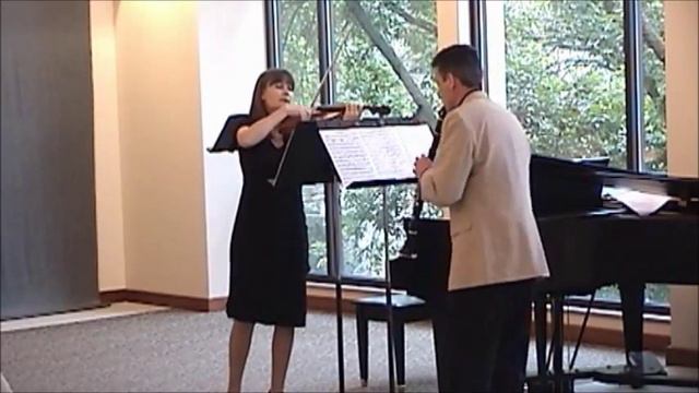 Charles de Beriot Duo Concertant for Violin and Clarinet (excerpt) смотреть онлайн