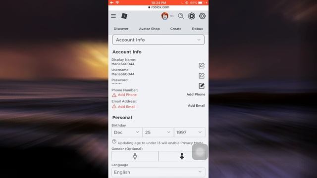 How To Change Password Of Roblox Acoount | Update ROBLOX Password 2021