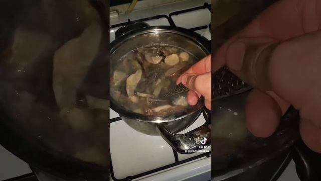 ГРибний суп з сушених БІЛИХ ГРИБІВ. смотреть онлайн