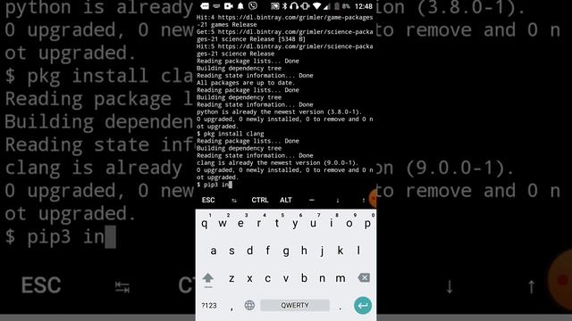 SMS bomber on the phone. Termux. смотреть онлайн