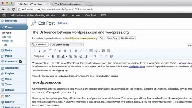 WordPress Excerpt - Read More смотреть онлайн