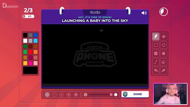 Will We Unravel The Secret Of Art? • 🖍 Gartic Phone #004 • 💻 LAN Party #030 • Let's Play • FaceCam