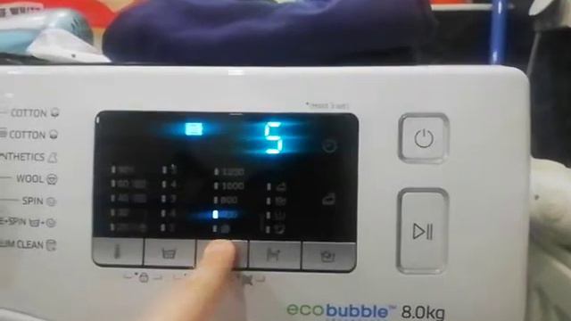 Samsung WW80J5355FW/AD veš mašina - start ciklusa ceđenja смотреть онлайн