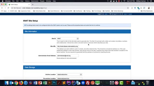 XNAT Configuration: First Time Setup смотреть онлайн