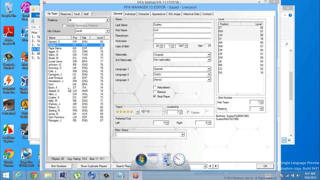 FIFA Manager 13 - How to use the Database Editor смотреть онлайн