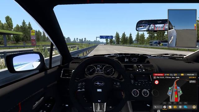 Subaru Impreza WRX STI 2017-Euro Truck Simulator 2 (1.48) смотреть онлайн