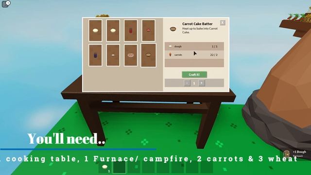 How to make Carrot Cake! {Skyblock} смотреть онлайн