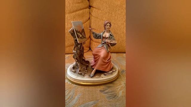 Фарфоровые статуэтки: тема ХУДОЖНИКИ смотреть онлайн