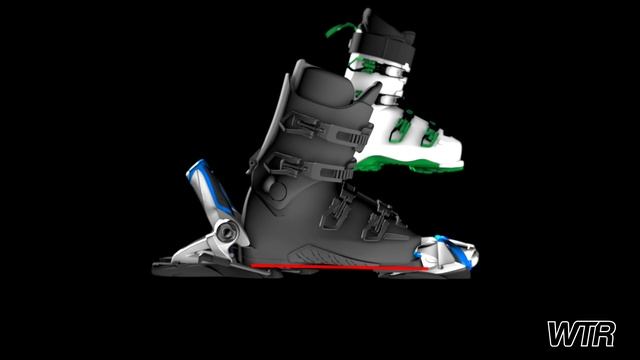LOOK Bindings | Dual WTR bindings & Lange WTR boots смотреть онлайн