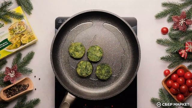 #СберМаркетНаКухне: овощные галеты с картофельным пюре и креветками от Bonduelle смотреть онлайн