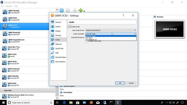 How To Setup The Audio On A VirtualBox 6 Virtual Machine