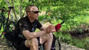 Поехал в Губерлинские горы, выпить чай на ручье.