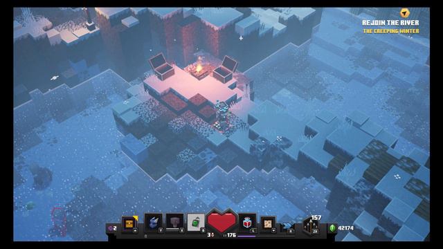 Frosted Fjord - Minecraft Dungeons Creeping Winter DLC | Apocalypse VII | смотреть онлайн
