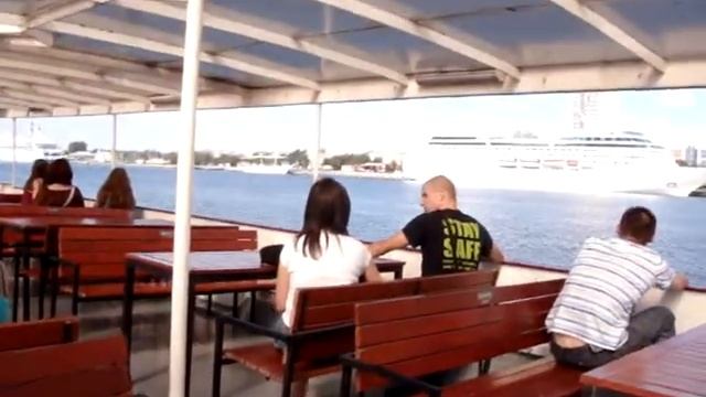 Рига, прогулочный катер смотреть онлайн