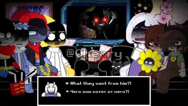 [??/??] Undertale react to Afton Family {Chris Afton} [Gacha Diamond] смотреть онлайн