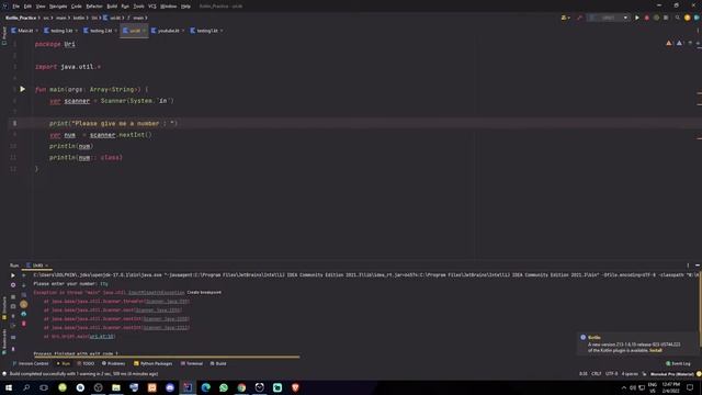 User Input In Kotlin смотреть онлайн