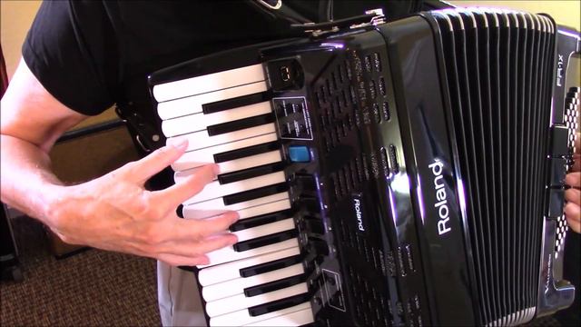 Roland Accordion, Sentimental Journey, Dale Mathis смотреть онлайн