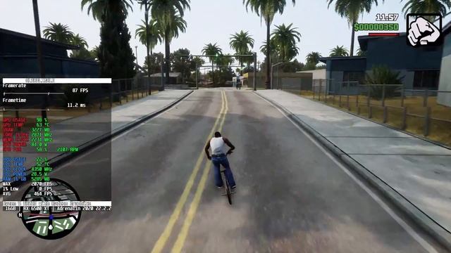 GTA SA REMASTER MAX SETTINGS RX 6500 XT + RYZEN 5 5600G | GAMEPLAY смотреть онлайн