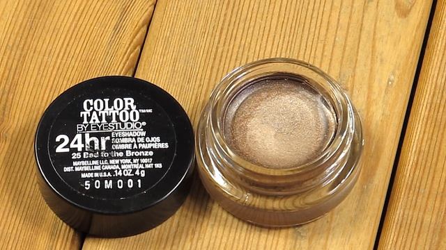 Тени которые не скатаются!? МОИ 24 часа с Maybelline Colortattoo!! смотреть онлайн