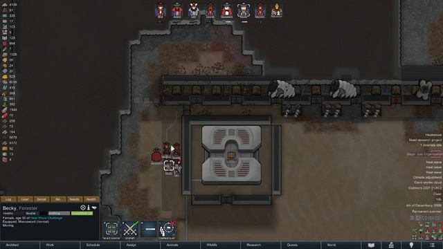 [43] Heat Wave Challenge - Pyruskas - RimWorld 1.4 - 3 Heat Waves! - Desert Biome - Take 2 смотреть онлайн