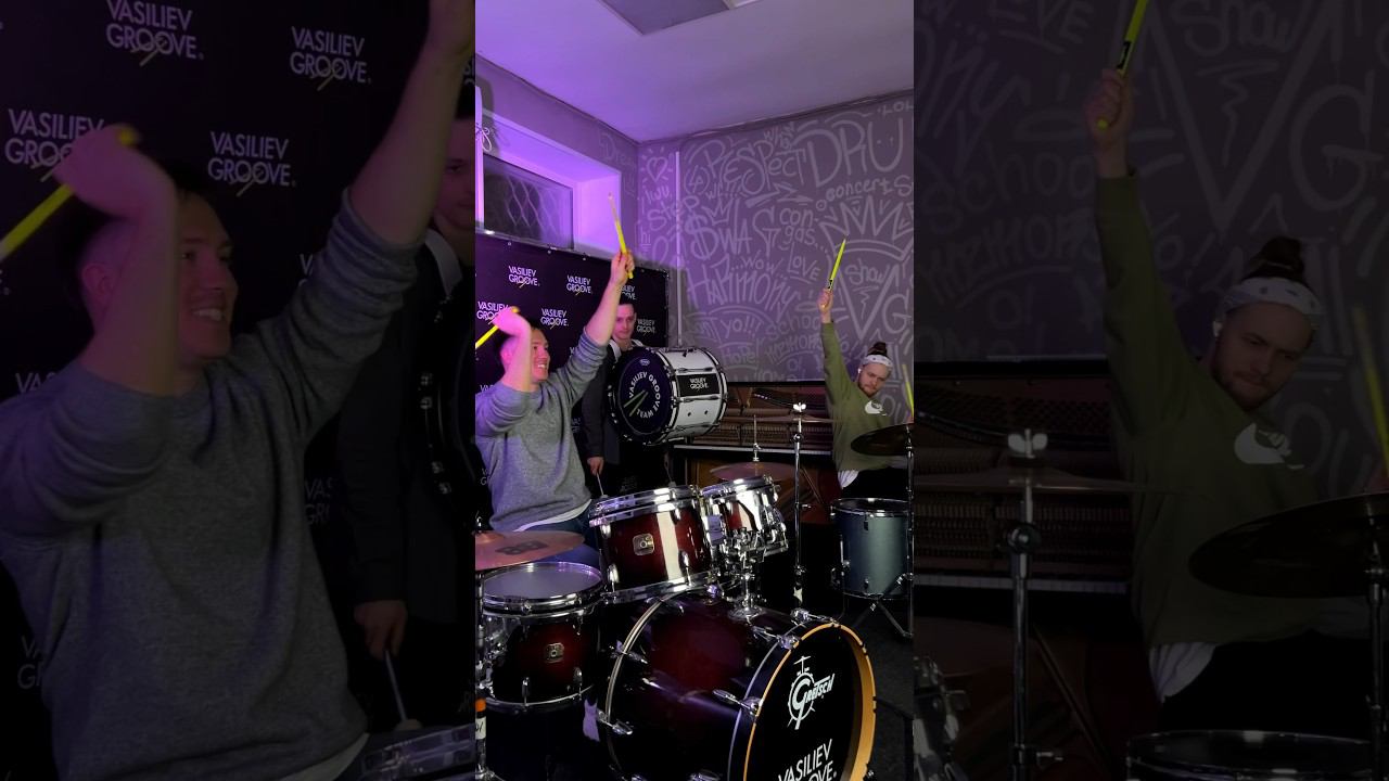 А седую ночь можете? Можем #vasilievgroove #седаяночь #словопацана #каверседаяночь #drumshow смотреть онлайн