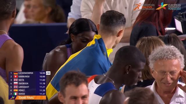 Women's 100m Final | Munich 2022 | Gina Luckenkemper смотреть онлайн